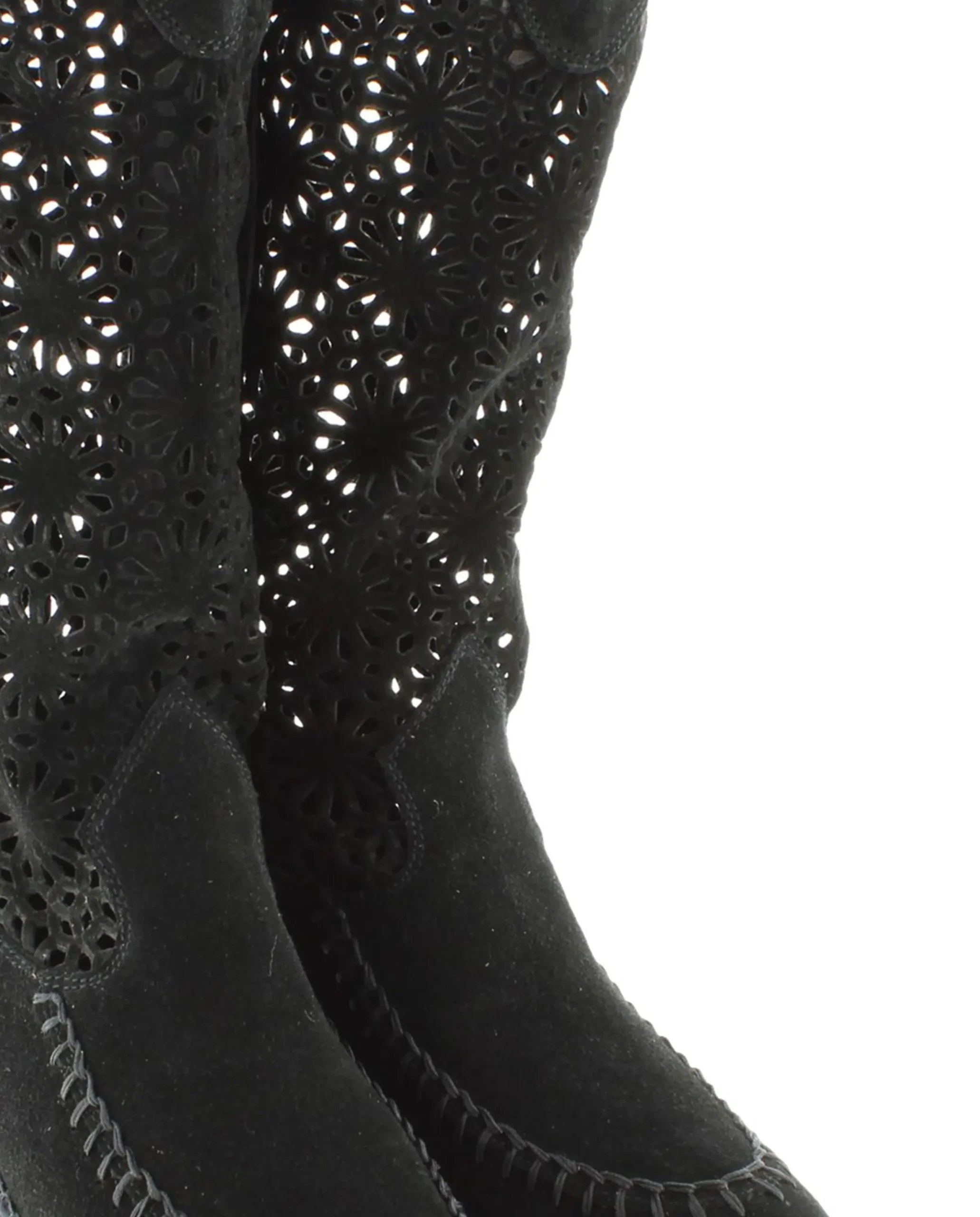 Bota calada en serraje negro Tilo 5