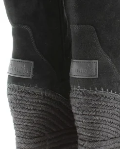 Bota Cowboy en serraje negro Tilo 7