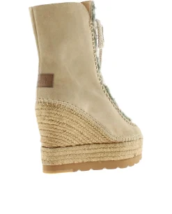 Botin borreguito en serraje arena Tilo 7
