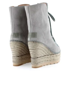 Botin borreguito en serraje gris Tilo 7