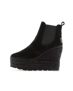 Botin Chelsea en serraje negro Tilo 7