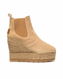 Botin Chelsea en serraje nude Tilo 7