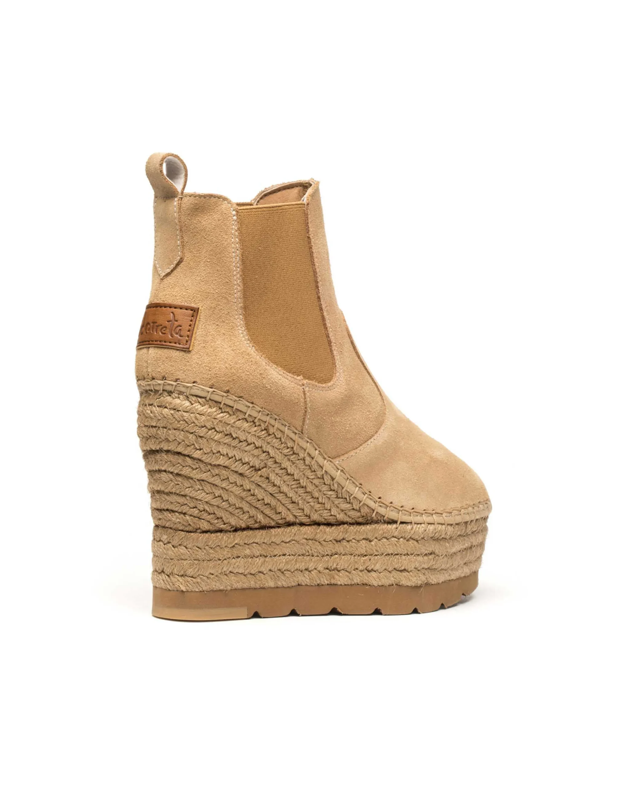 Botin Chelsea en serraje nude Tilo 7