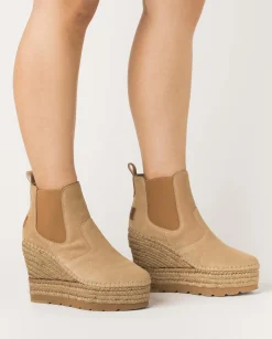 Botin Chelsea en serraje nude Tilo 7