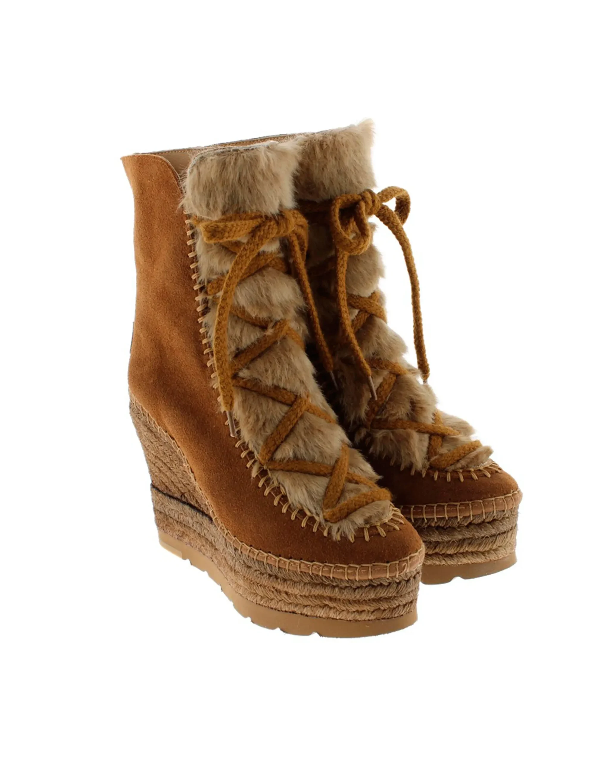 Botin de pelo en serraje cuero Tilo 7