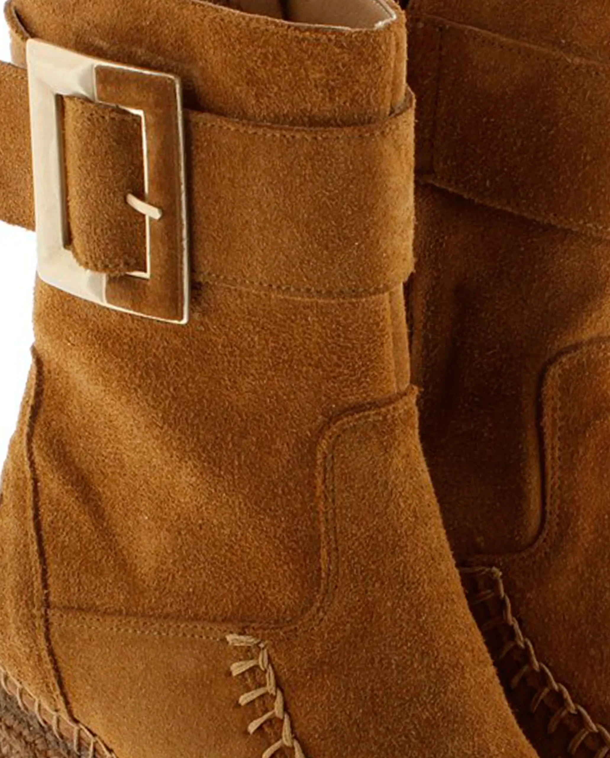 Botin hebilla en serraje cuero Tilo 5