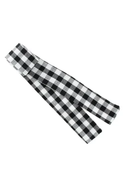 TUBULAR VICHY NEGRO